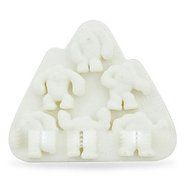 Sher Wendigo Ice Mould Silicone Ice Cubes Tray Pudding Jelly Mold (Random Color) N3