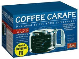 Melitta 64166 Universal Replacement Carafe For 10-12 Cup Automatic Drip Coffeemakers