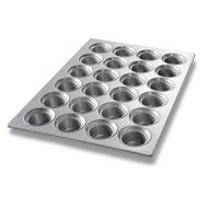 Chicago Metallic Bakeware Glazed Oversized Large Crown 24-Muffin Pan