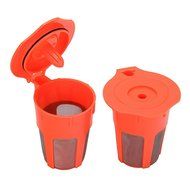 Gutens 2 Pack Reusable Carafe K-Cups Reusable coffee filter for Keurig 2.0 -K200, K300, K400, K500 Series N7