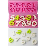 Sher FOUR-C Sugar Craft Tools Number Cake Embossing Mould,Cake Decoration,Fondant Decorating Tools Supplies Color... N2