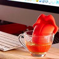 MAXGOODS Fine Silicone Tongue Infuser Loose Tea Leaf Strainer Filter