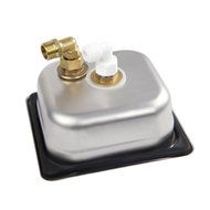 YBB Portable Cup Washing Machine Rinser Pitcher for Household/Bar (Including Stainless Steel Square Pool)