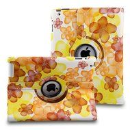 TOPCHANCES Modern Smart Cover Case for iPad 2 3 4 with Auto Sleep/Wake Function and 360 Degree Rotating Stand-... N44