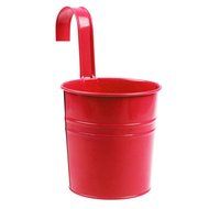 Puraid(TM) 1Pcs Unique Design Iron Hanging Flower Pots Garden Plant Hanging Barrels Pastoral Balcony Decor Multicolors... N3