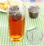 Meleg Otthon Stainless Steel Fine Mesh Tea Filters Tea Scoop For Loose Tea Seasoning Ball Set Loose Tea Infuser... N7