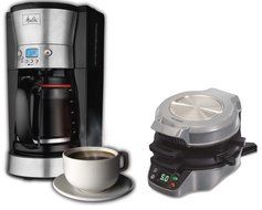 Melitta 12-Cup Coffee Maker with Breakfast Burrito Maker Bundle | 46893 + 25495