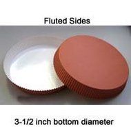 Novacart Optima Round Baking Mold - 1-1/4 Inch High, 60 Pieces