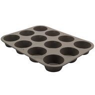 Marathon Housewares KW200027RD Premium Silicone 12 Cup Standard Size Muffin Pan, Red N3