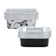 Hanna K. Signature 15007 Square Aluminum Baking Pans, 2 3/4", Black