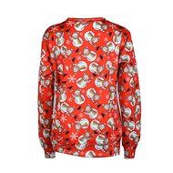 Sweatshirt,Morecome Women Long Sleeve Pullover Sweatshirt Red Christmas Print T-Shirt N2