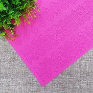Y&XL&H Fantasy Flower Cake Mat,Silicone Cake Lace Mat Mold,Silicone Mat Lace Border Cake Decoration, N2