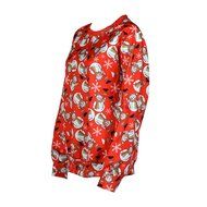 Sweatshirt,Morecome Women Long Sleeve Pullover Sweatshirt Red Christmas Print T-Shirt N3