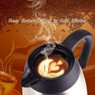 BESTEK 50-ounce Insulated Double Wall Stainless Steel Vacuum Thermal Carafe N4