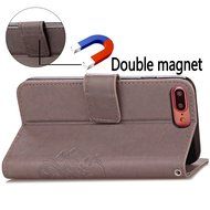 iPhone 7 Plus Case, iPhone 7 Plus Wallet Case,PHEZEN Cute Bear Don't Touch My Phone Design PU Leather Wallet Case... N41