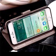 iPhone 7 Plus Case, iPhone 7 Plus Wallet Case,PHEZEN Cute Bear Don't Touch My Phone Design PU Leather Wallet Case... N42