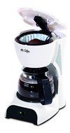 Mr. Coffee DR4MC 4-Cup Coffeemaker, White N2