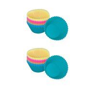 Silicone Cupcake & Muffin Cup Molds (2 Sets)