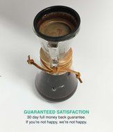 Washable & Reusable Stainless Steel Cone Coffee Filter Fits Chemex® 3-Cup Coffee Makers including Chemex CM-1C... N3