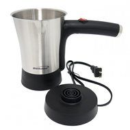 Turkish Coffee Pot Small,Brentwood 800W Stainless Steel Electric Turkish Greek Coffee Maker(Silver)