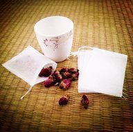 Thiroom 200pcs Disposable Filter Empty Teabags String Heat Seal Herb Loose Tea bag N3