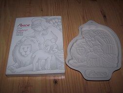 Longaberger Pottery 1993 Angel Series PEACE Cookie Mold N2