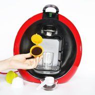 RECAPS 3 Cups/pack Refillable Dolce Gusto Coffee Capsule Refilling More Than100 Times Reusable for Nescafé Dolce... N3