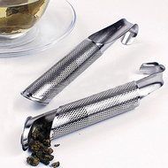 "Stainless Steel Tea Leaf Strainer Infuser Tea Pipe Filter" shopping N5