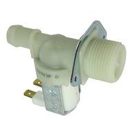 First4spares Solenoid Valve Electric Water Fill Single Inlet Unit For Beko Dishwashers (14mm, 180Âº)