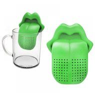 MAXGOODS Fine Silicone Tongue Infuser Loose Tea Leaf Strainer Filter N3
