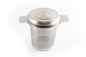 ZENZENZE Tea Infuser, Perfect Single Cup Brew Strainer for Loose Leaf Teas, Stainless Steel with Lid as Drip Tray... N4