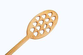 Honey Land Set of 2 Wooden Honey Dipper Stick, Heart-Shaped Handle, 4 Inch Dispenser, Drip and Drizzle, 100% Natural... N5