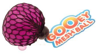 Gooey Mesh Squishy Ball Assorted Colours