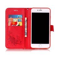 iPhone 7 Plus Case, iPhone 7 Plus Wallet Case,PHEZEN Cute Bear Don't Touch My Phone Design PU Leather Wallet Case... N53