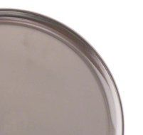 Update International PT-CS10 Aluminum Coupe Style Pizza Tray, 10-Inch - Set of 12 N10