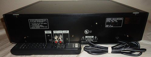 Sony CDP-CE415 5-Disc MegaStorage CD Changer N3