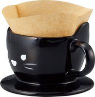 Sun Art Animal Coffee Dripper Black cat SAN2542-2 from Japan N2