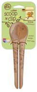 Talisman Designs Coffee Scoop & Clip, Solid Beechwood, Laser Etched Dog Collection N7