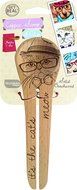 Talisman Designs Coffee Scoop & Clip, Solid Beechwood, Laser Etched Dog Collection N8