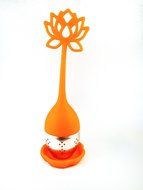 Tea Cutie Lotus Flower Tea Infuser in Morning Orange (Set of 2) N2