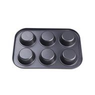 Anself 6 Cups Muffin Baking Cupcake Pan Set NonStick Mould Mold for Dishwasher Safe N5