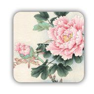 Generic Mdf Cup Mat Design Asian Chinese Painting Ink Well N7
