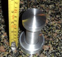 Tamper, Coffee Aluminum, Heavy Duty, Tamper 49mm, 5004052 N2