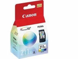 Canon Cl-211 Xl - Color (Cyan, Magenta, Yellow) - Original - Ink Tank - For Pixma Mp480, Mp490, Mx330, Mx410 "...