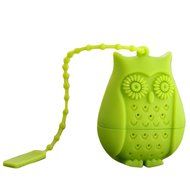 JLHua Owl Shape Snap Mesh Tea Ball Infuser,Random Color