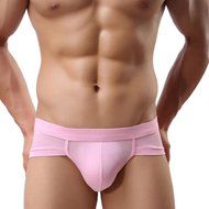 Underswear Laimeng,Trunks Sexy Underwear Men Men's Boxer Briefs Shorts Bulge Pouch soft Underpants (L, Blue) N22