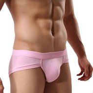 Underswear Laimeng,Trunks Sexy Underwear Men Men's Boxer Briefs Shorts Bulge Pouch soft Underpants (L, Blue) N23