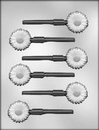CK Products 1-1/2-Inch Daisy Sucker Chocolate Mold