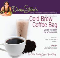 Cold Brew Coffee Bag - #1 Raw Food Nut Milk Bag and Cold Brew Coffee Maker - Food Strainer - Filter Bags - Fine...