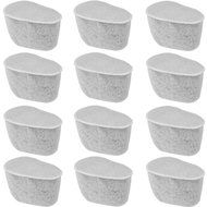 #4 Cone Shape Permanent Coffee Filter &amp; a set of 12 Charcoal Water Filters for Krups Coffeemakers
